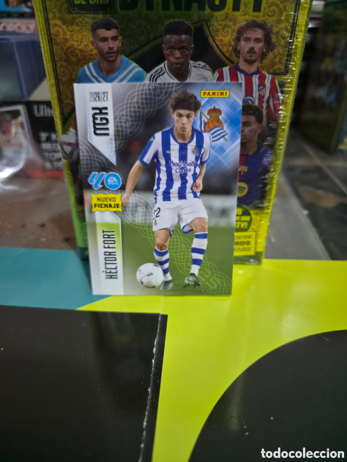 Cromos de f&uacute;tbol: N&deg;499 Nuevo Fichaje H&eacute;ctor Fort Megacracks 26/27