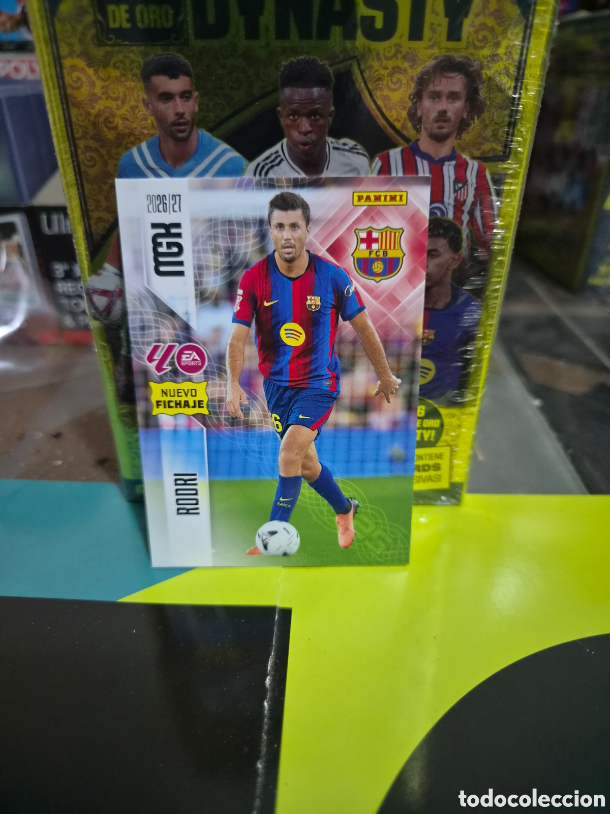 Cromos de f&uacute;tbol: N&deg;500 Nuevo Fichaje Rodri Megacracks 26/27
