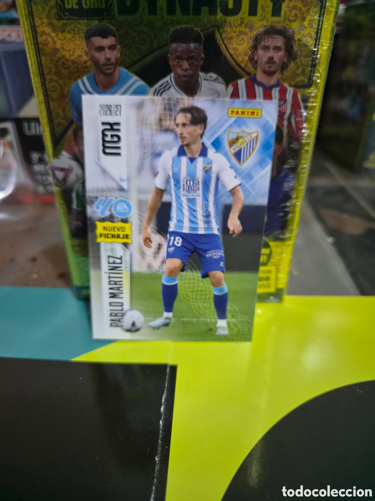 Cromos de f&uacute;tbol: N&deg;501 Nuevo Fichaje Pablo Mart&iacute;nez Megacracks 26/27