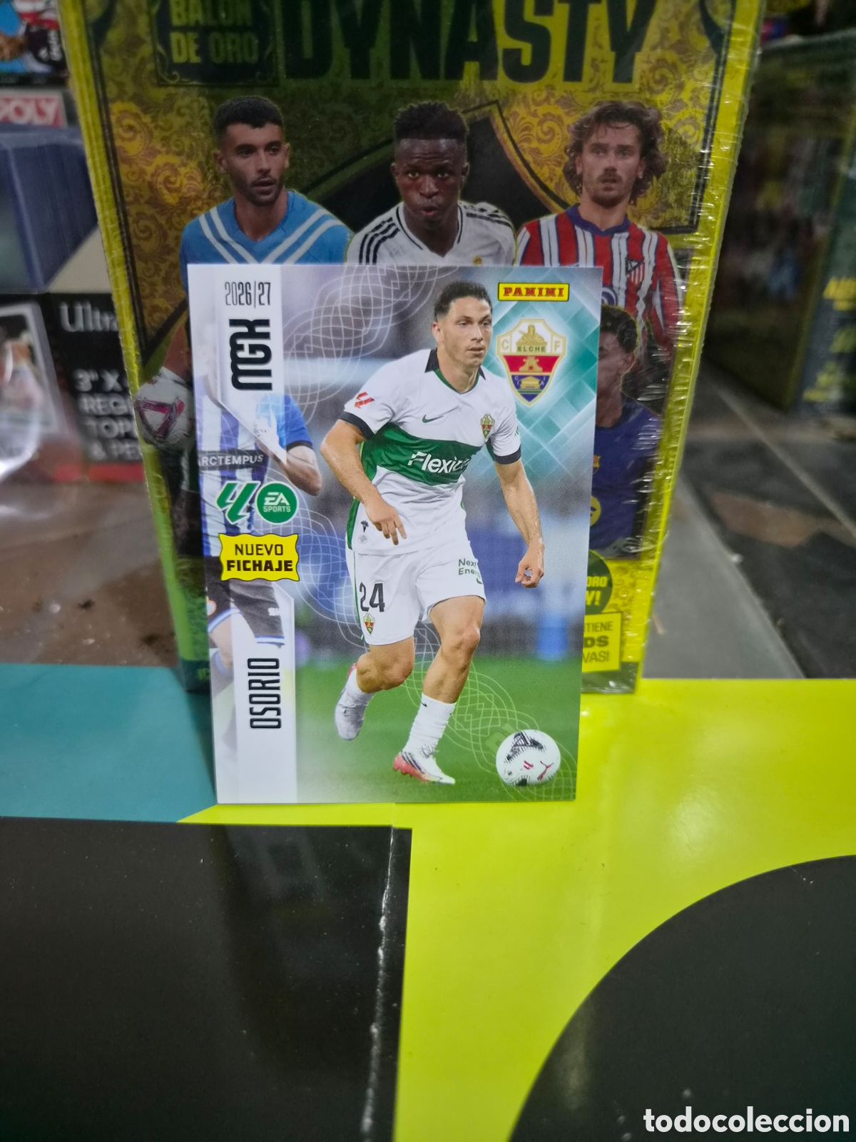 Cromos de f&uacute;tbol: N&deg;502 Nuevo Fichaje Osorio Megacracks 26/27