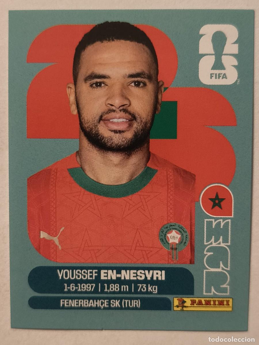 Cromos de f&uacute;tbol: #MAR 16 EN-NESYRI (MARRUECOS) MUNDIAL 2026 PANINI