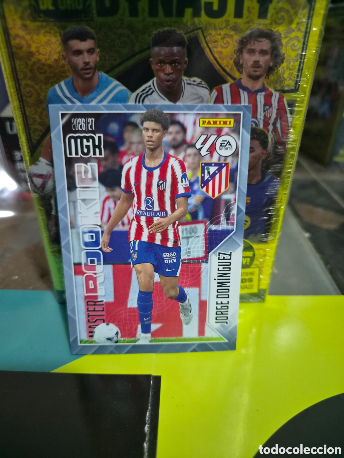 Cromos de f&uacute;tbol: N&deg;523 Nuevo Master Rookie Jorge Dom&iacute;nguez Megacracks 26/27