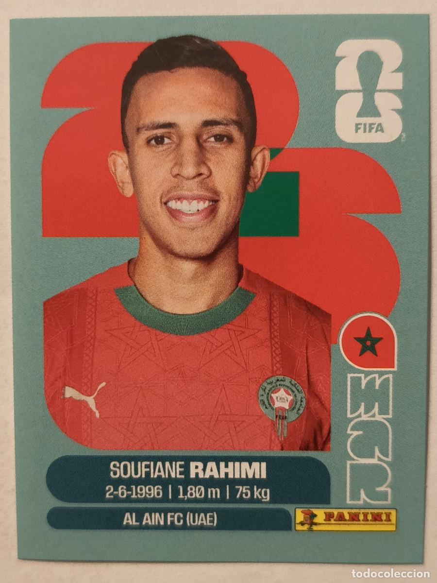 Cromos de f&uacute;tbol: #MAR 18 RAHIMI (MARRUECOS) MUNDIAL 2026 PANINI
