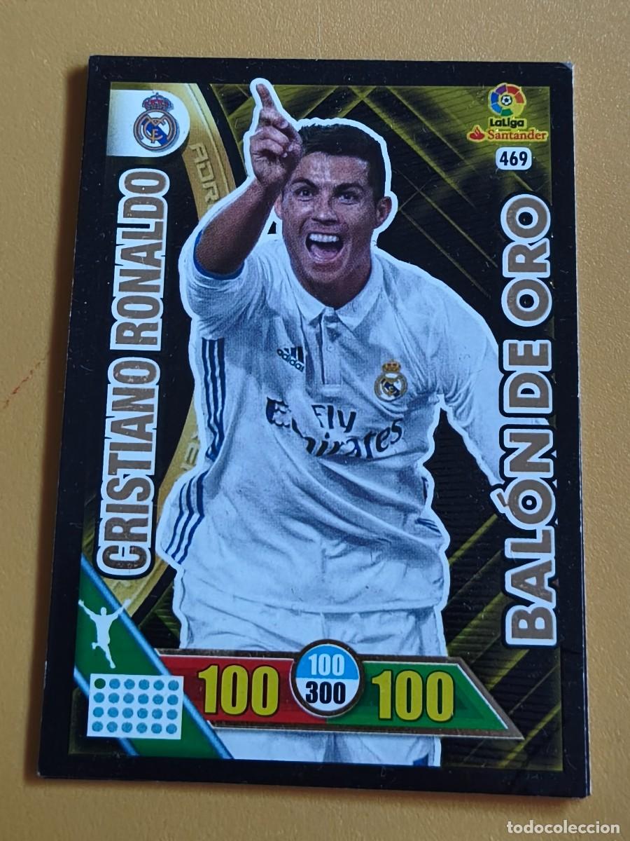 Cromos de f&uacute;tbol: cristiano ronaldo, 2016 17 balon oro