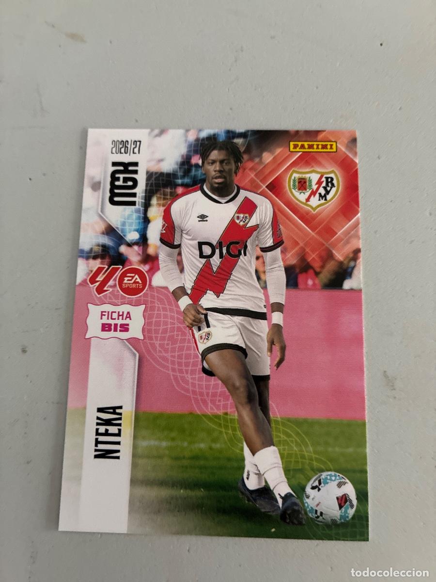 Cromos de f&uacute;tbol: 297 BIS NTEKA RAYO VALLECANO MEGACRACKS 2026 2027