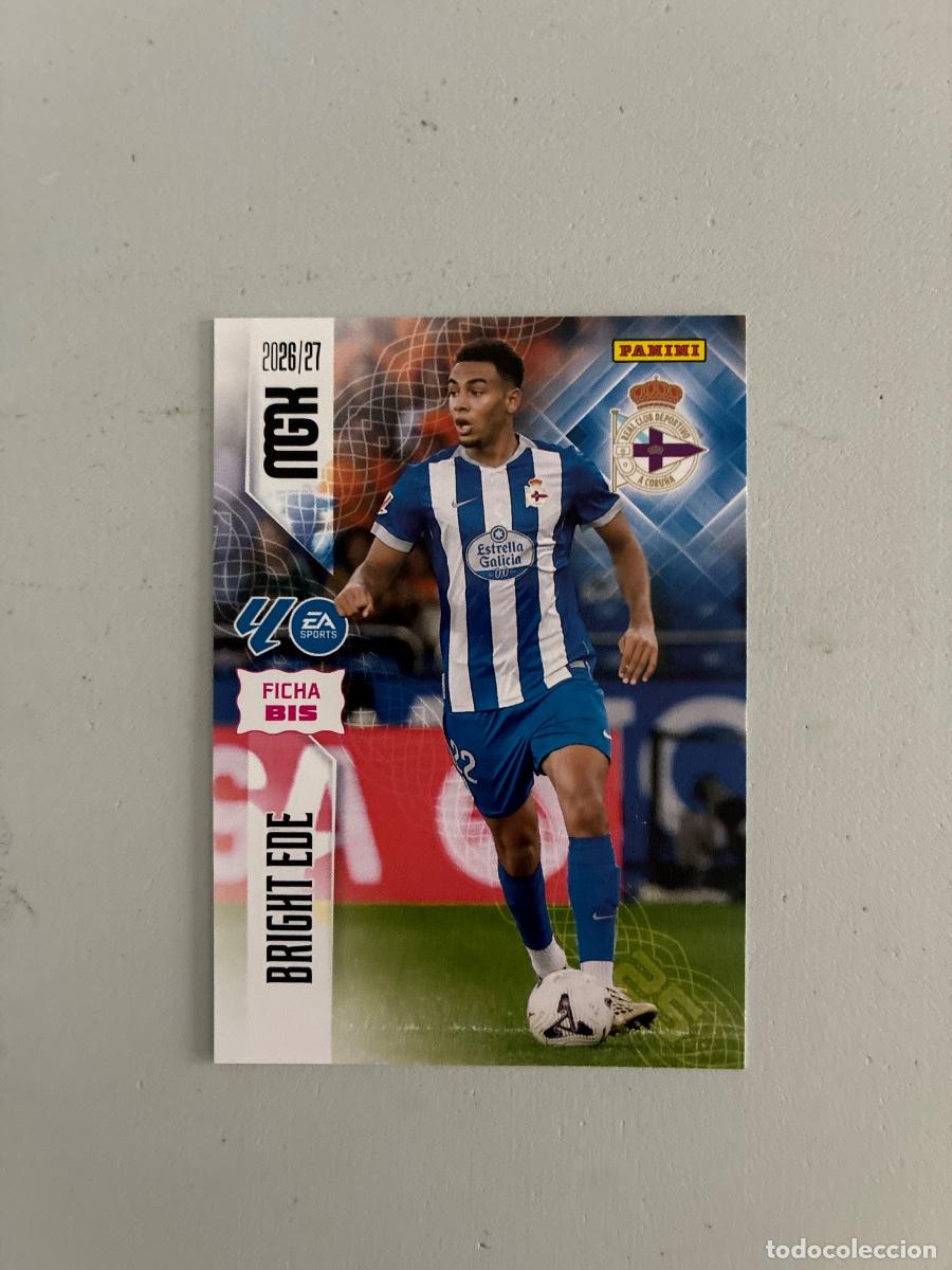 Cromos de f&uacute;tbol: 133 BIS BRIGHT EDE DEPORTIVO CORU&Ntilde;A MEGACRACKS 2026 2027