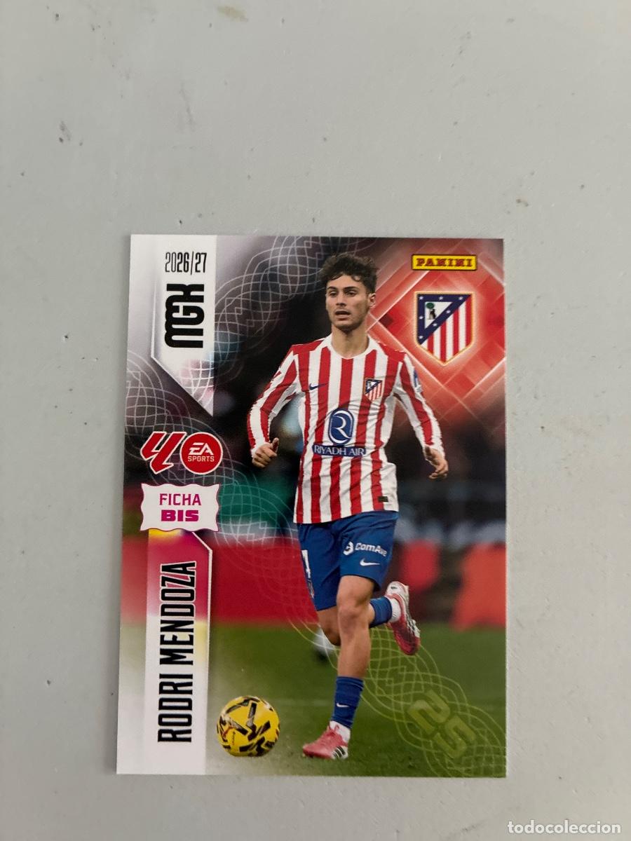 Cromos de f&uacute;tbol: 63 BIS RODRI MENDOZA ATL&Eacute;TICO MADRID MEGACRACKS 2026 2027