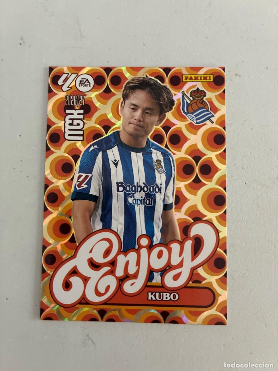 Cromos de f&uacute;tbol: 384 KUBO ENJOY REAL SOCIEDAD MEGACRACKS 2026 2027
