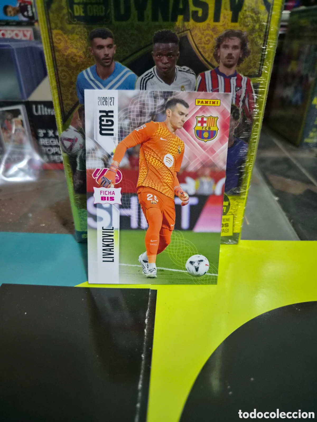 Cromos de f&uacute;tbol: N&deg;75Bis FC Barcelona Livakovic Megacracks 26/27