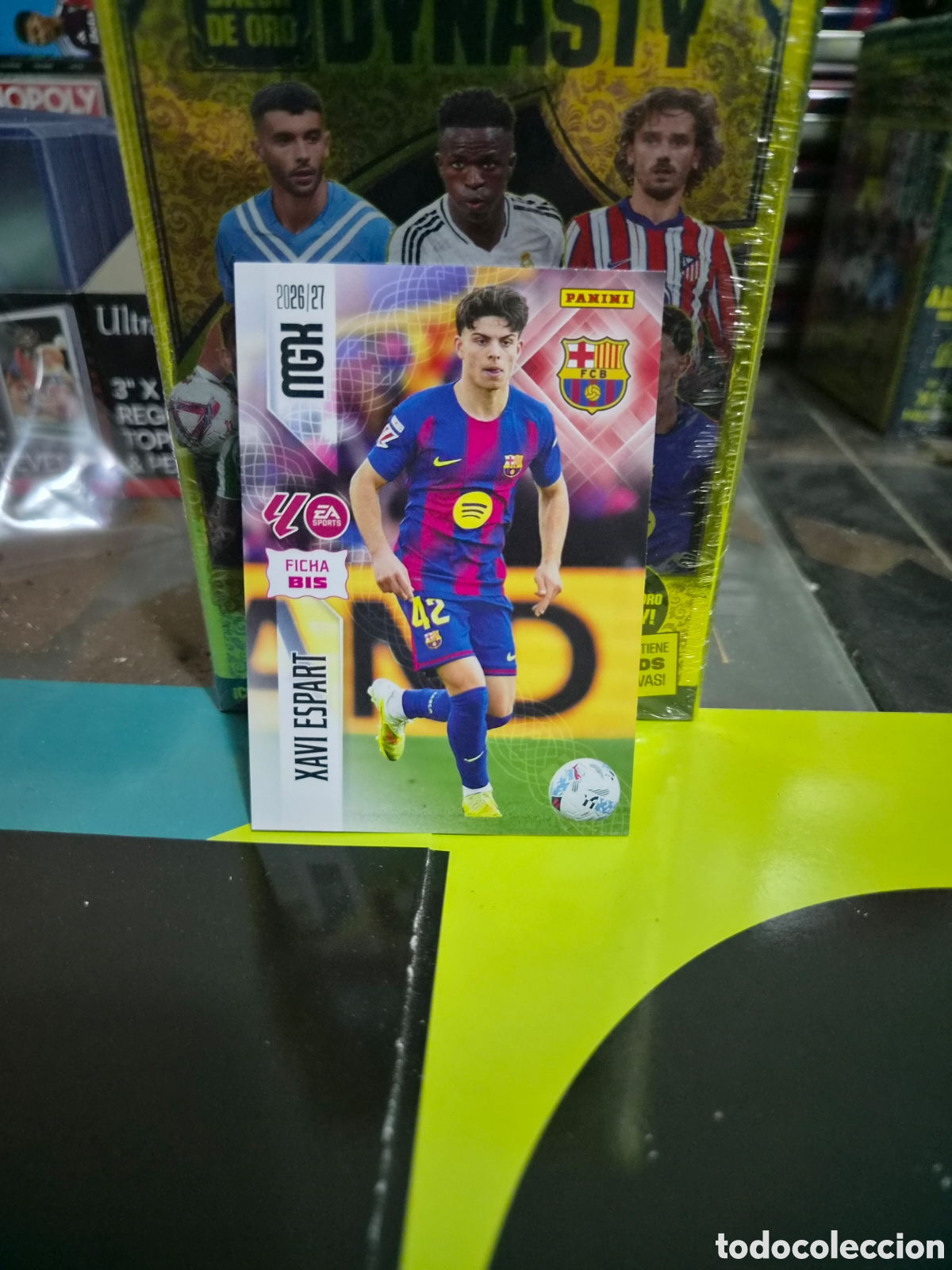 Cromos de f&uacute;tbol: N&deg;76Bis FC Barcelona Xavi Espart Megacracks 26/27
