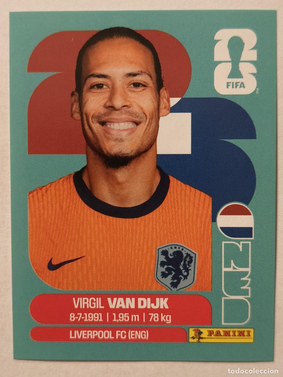 Cromos de f&uacute;tbol: #NED 3 VAN DIJK (PAISES BAJOS) MUNDIAL 2026 PANINI