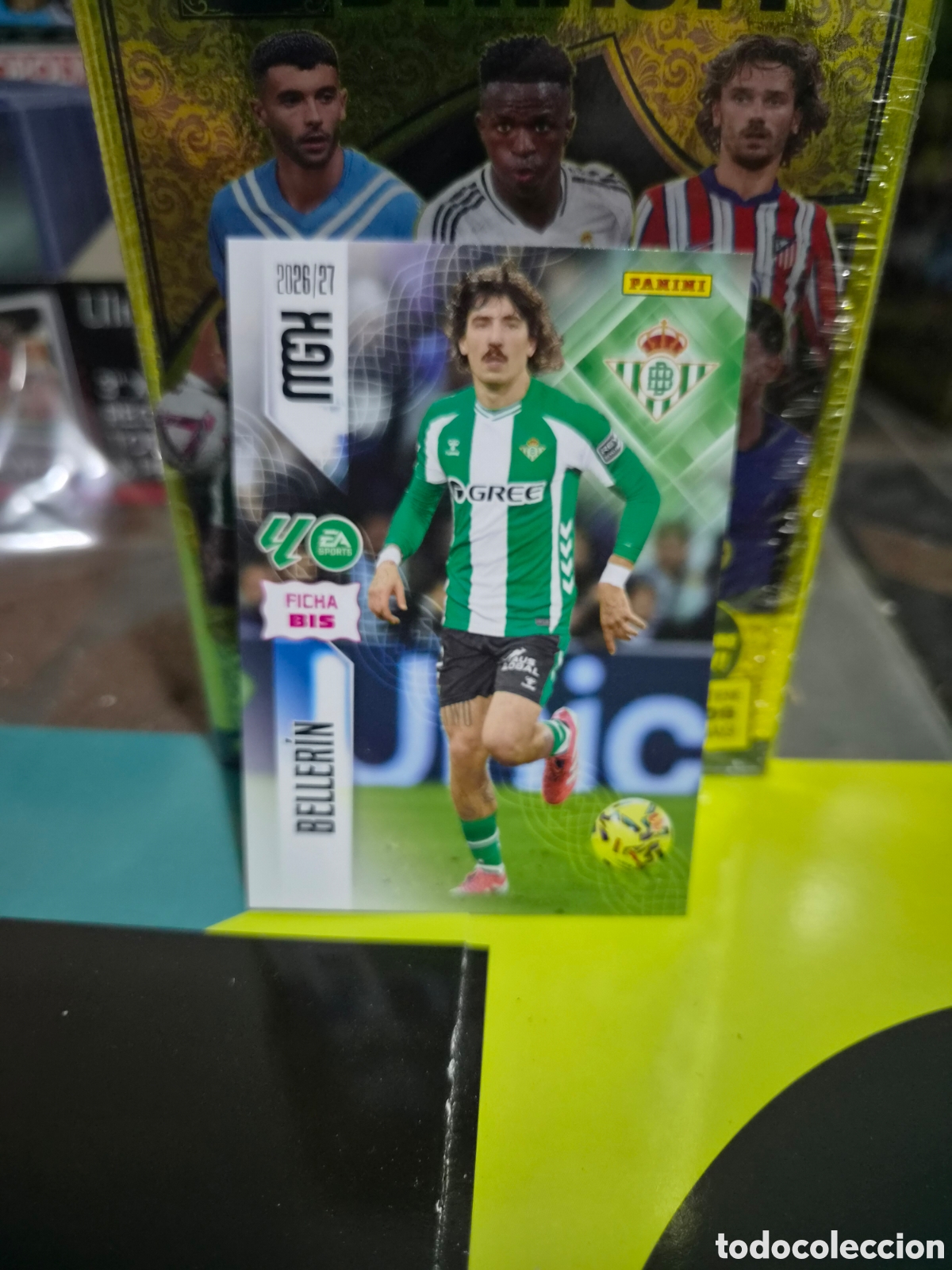 Cromos de f&uacute;tbol: N&deg;94Bis Betis Bellerin Megacracks 26/27