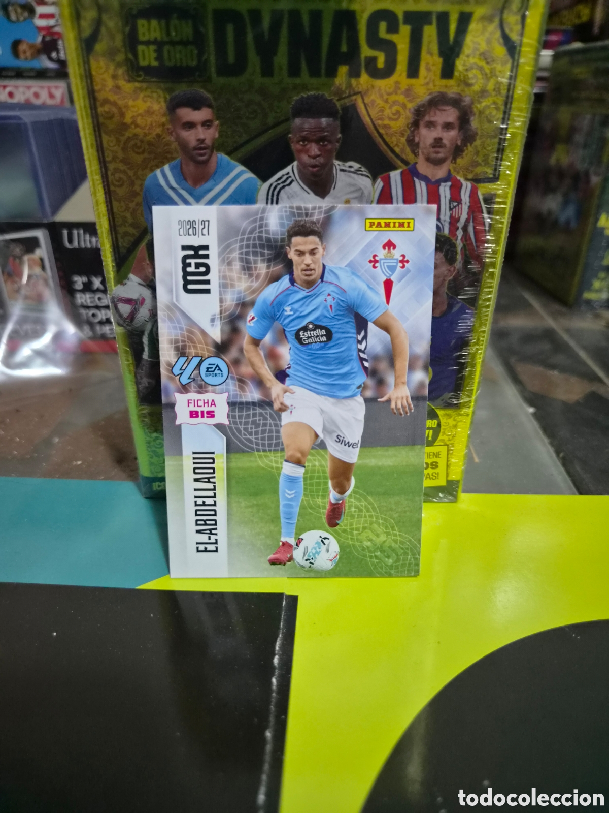 Cromos de f&uacute;tbol: N&deg;121Bis Celta de Vigo El-Abdellaoui Megacracks 26/27