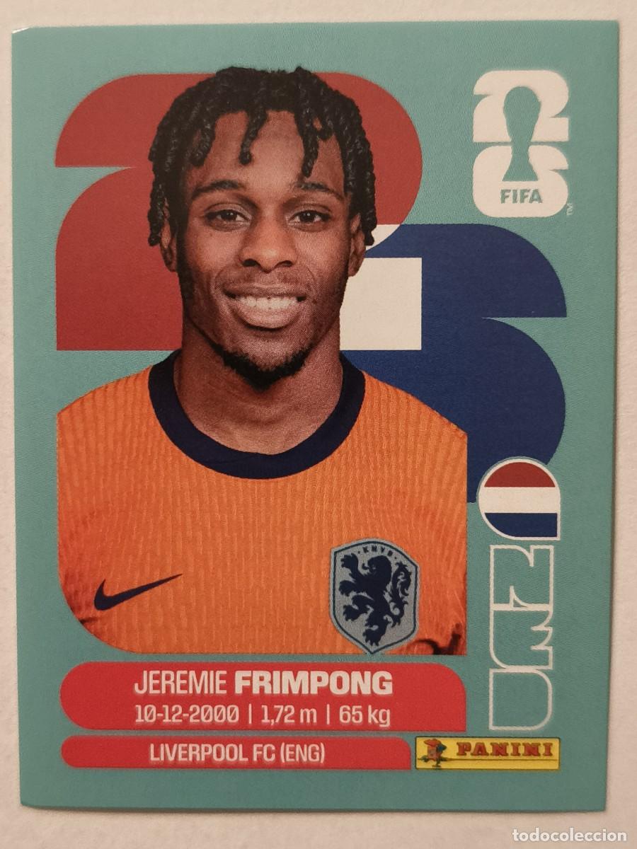 Cromos de f&uacute;tbol: #NED 8 FRIMPONG (PAISES BAJOS) MUNDIAL 2026 PANINI