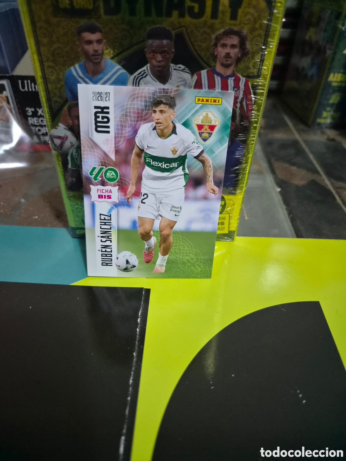 Cromos de f&uacute;tbol: N&deg;148Bis Elche Ruben Sanchez Megacracks 26/27