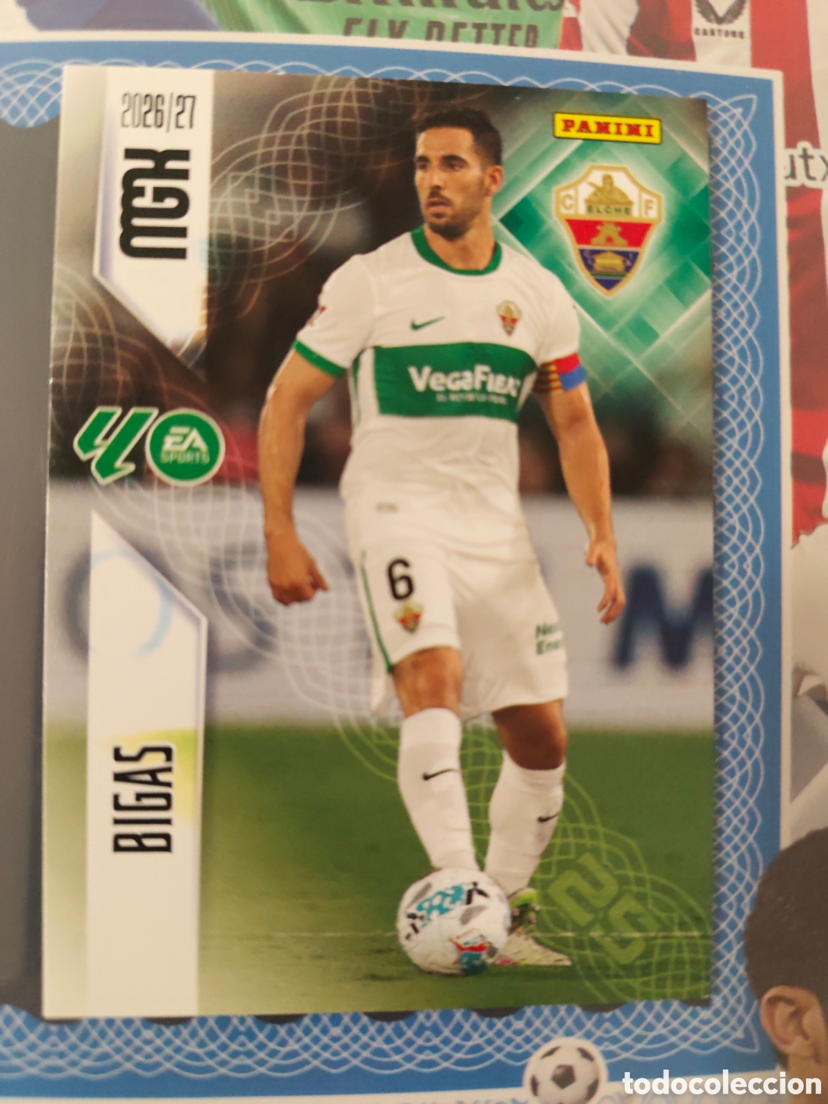 Cromos de f&uacute;tbol: MEGACRACKS 2026 2027 26 27 - PANINI - N&ordm; 150 BIGAS ELCHE
