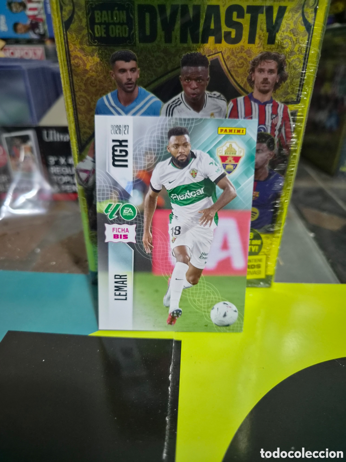 Cromos de f&uacute;tbol: N&deg;157Bis Elche Lemar Megacracks 26/27