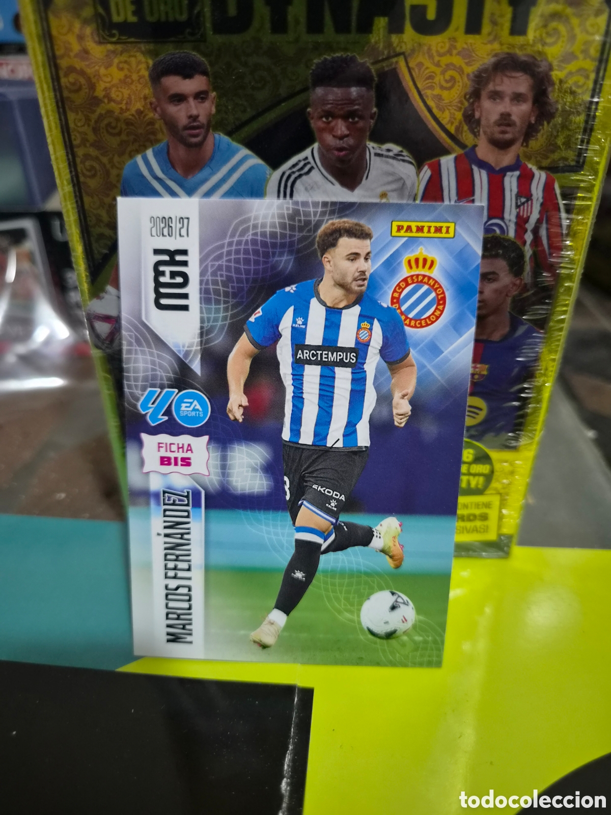 Cromos de f&uacute;tbol: N&deg;179Bis Espanyol Marcos Fern&aacute;ndez Megacracks 26/27