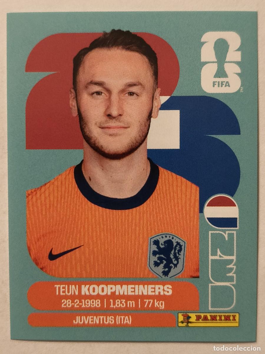Cromos de f&uacute;tbol: #NED 12 KOOPMEINERS (PAISES BAJOS) MUNDIAL 2026 PANINI