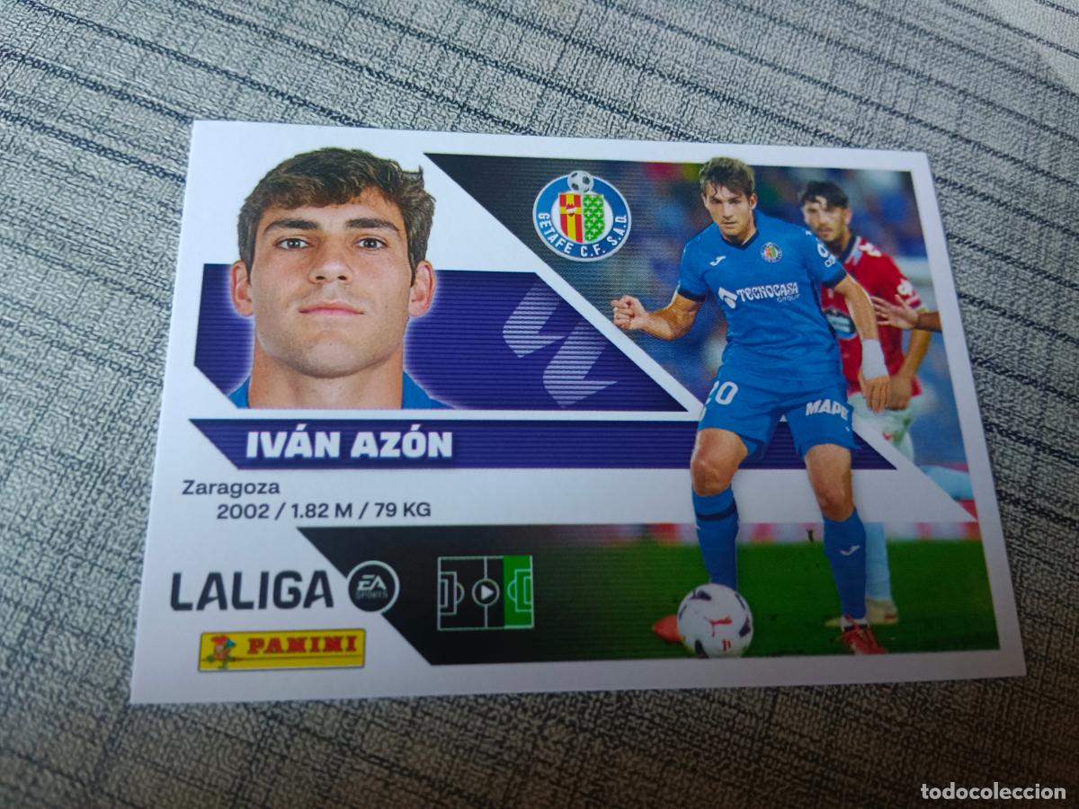 Cromos de f&uacute;tbol: TEMPORADA 2026 2027 26 27 COLOCA 17 BIS IVAN AZON GETAFE 4&ordf; CUARTA EDICION NUEVO
