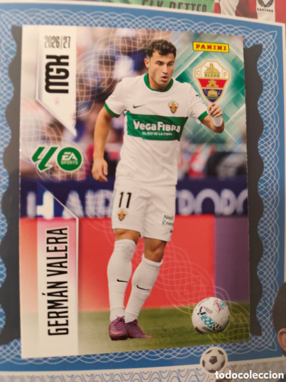 Cromos de f&uacute;tbol: MEGACRACKS 2026 2027 26 27 - PANINI - N&ordm; 153 GERM&Aacute;N VARELA ELCHE