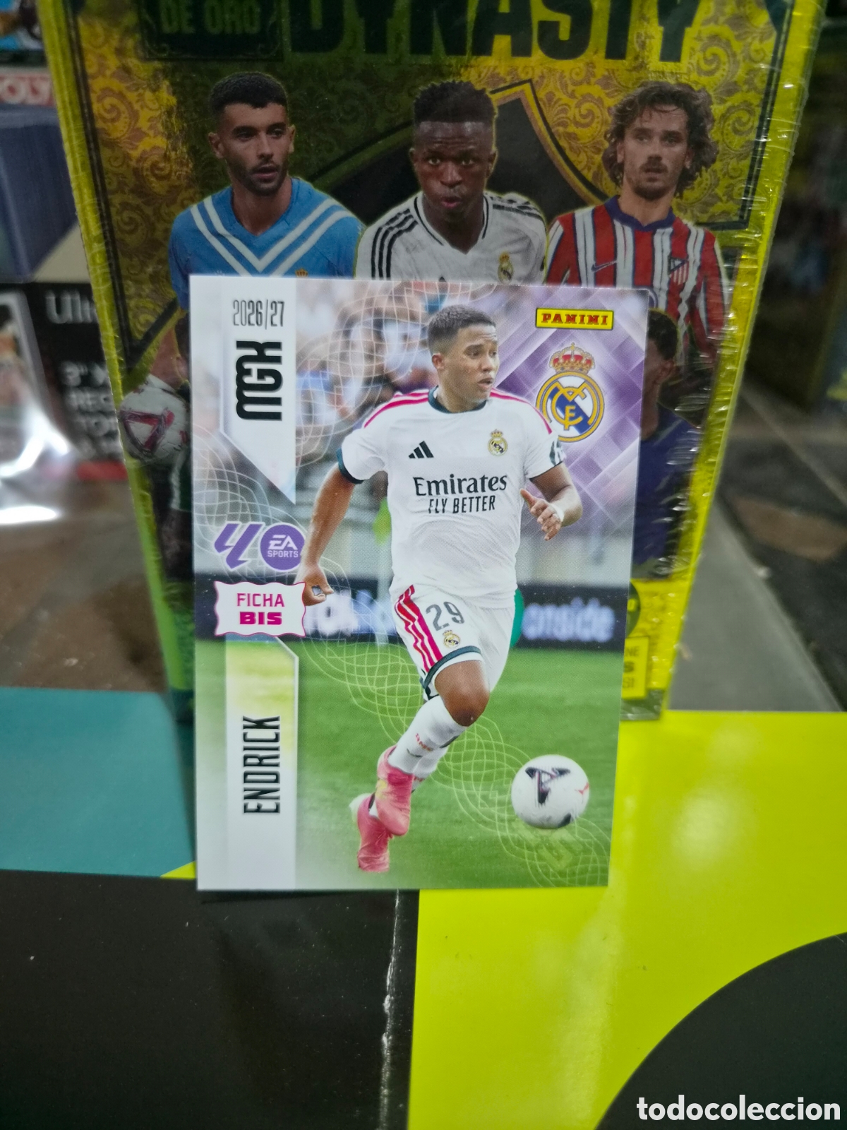 Cromos de f&uacute;tbol: N&deg;231Bis Real Madrid Endrick Megacracks 26/27