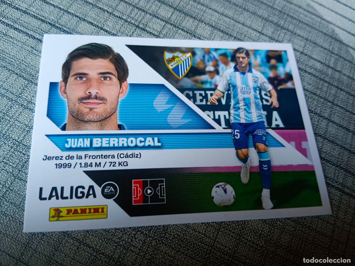 Cromos de f&uacute;tbol: TEMPORADA 2026 2027 26 27 COLOCA 8 BIS BERROCAL MALAGA 4&ordf; CUARTA EDICION NUEVO