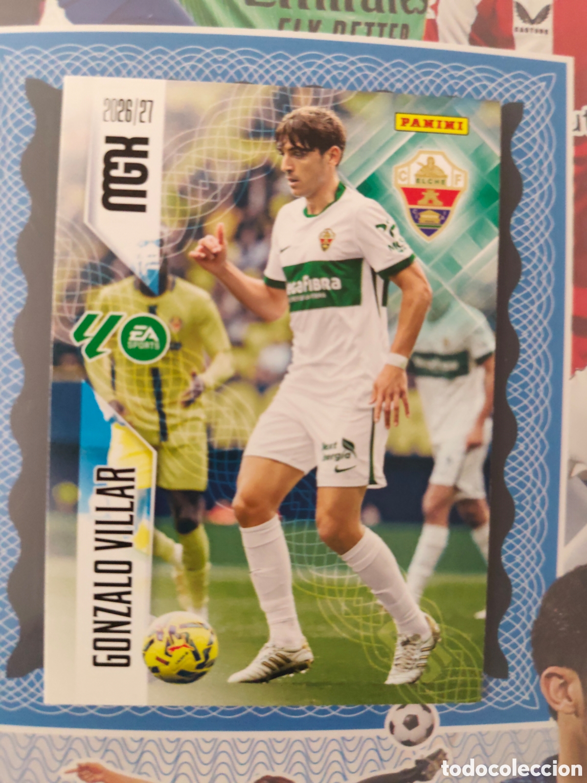 Cromos de f&uacute;tbol: MEGACRACKS 2026 2027 26 27 - PANINI - N&ordm; 154 GONZALO VILLAR ELCHE