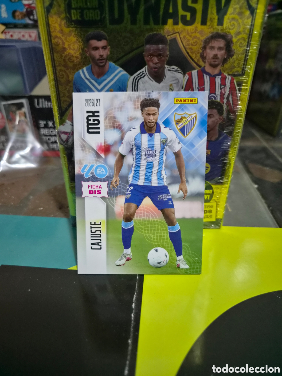 Cromos de f&uacute;tbol: N&deg;245Bis Malaga Cajuste Megacracks 26/27