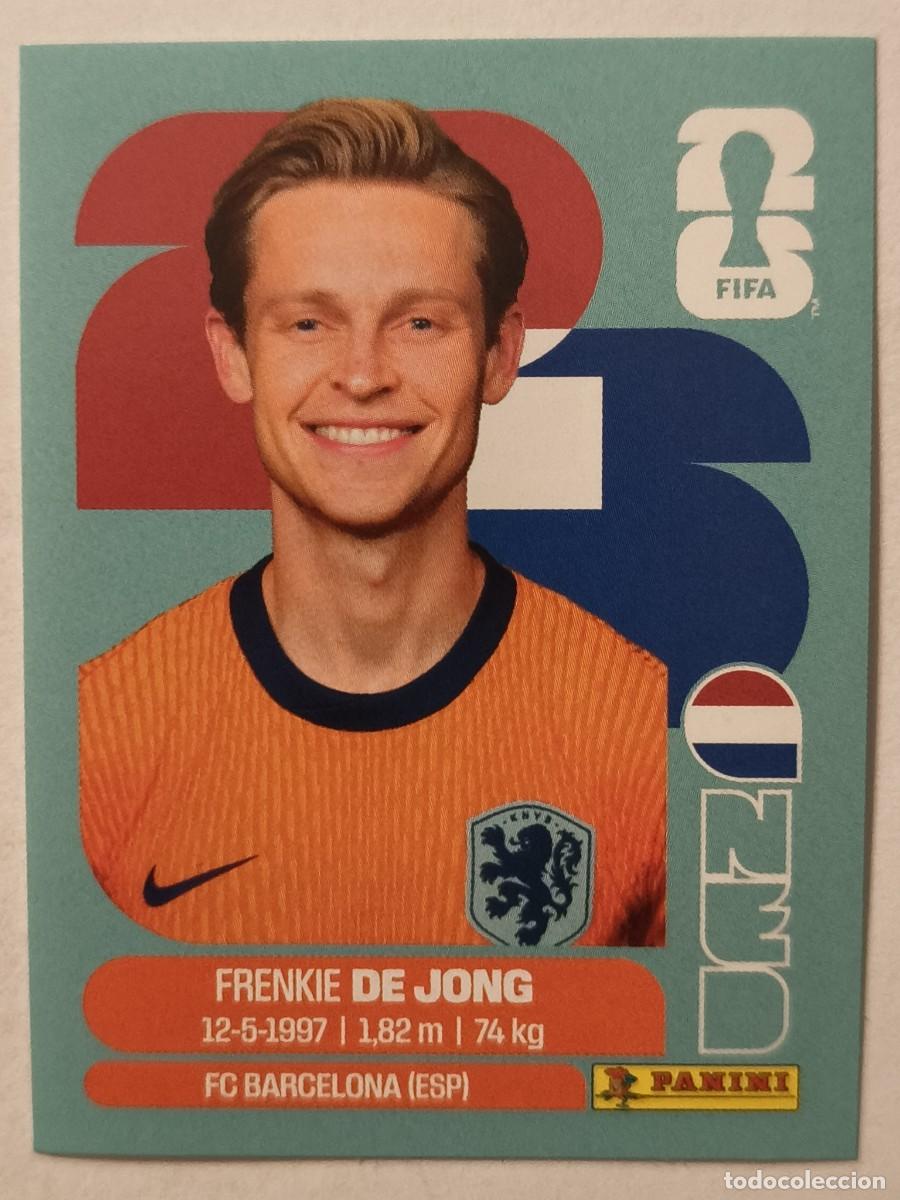 Cromos de f&uacute;tbol: #NED 14 DE JONG (PAISES BAJOS) MUNDIAL 2026 PANINI