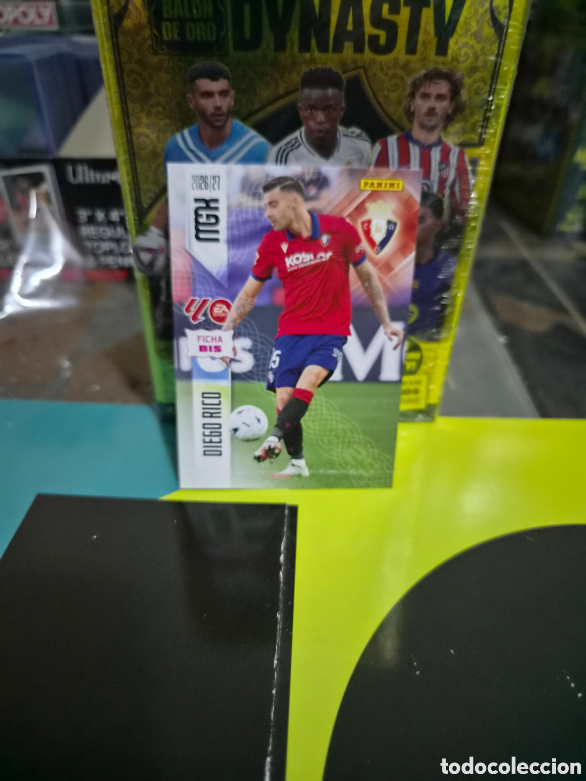 Cromos de f&uacute;tbol: N&deg;256Bis Osasuna Diego Rico Megacracks 26/27