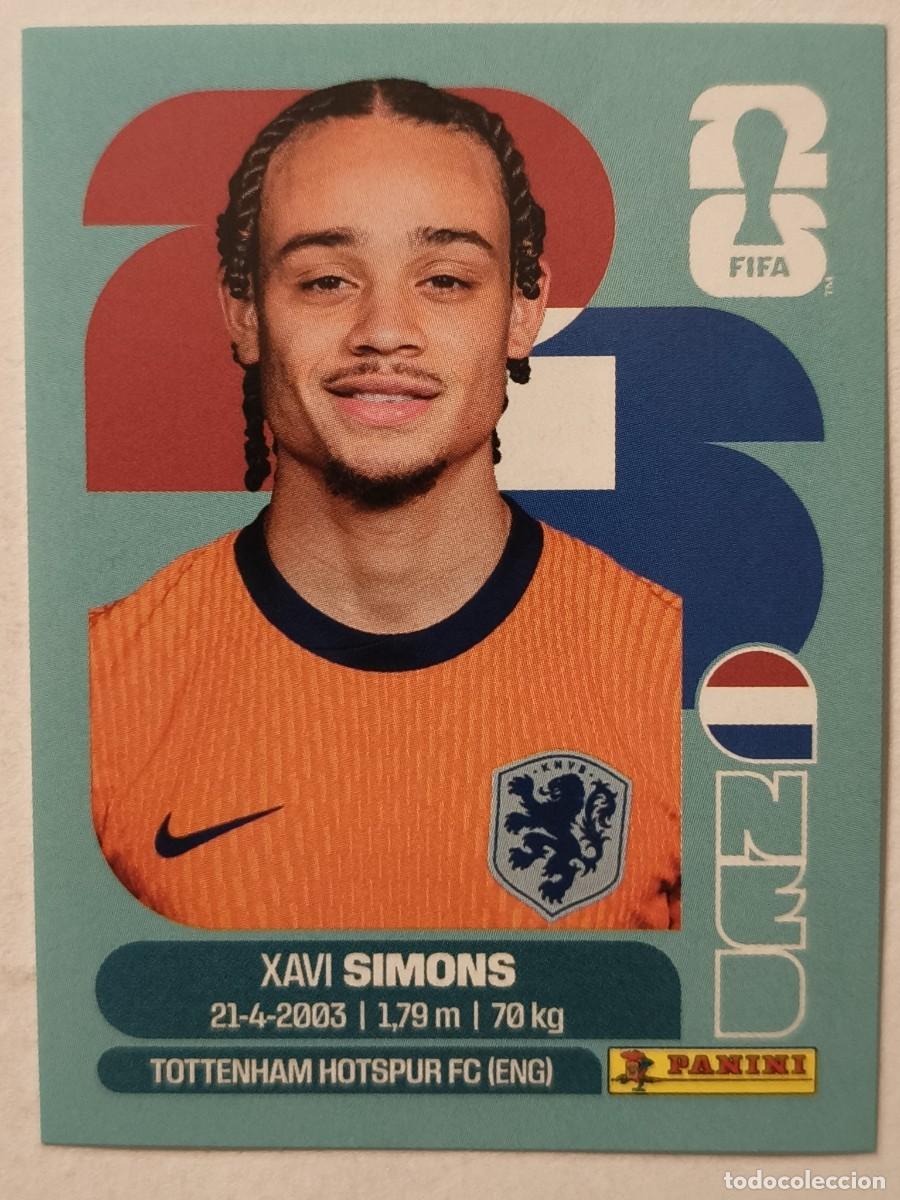 Cromos de f&uacute;tbol: #NED 15 SIMONS (PAISES BAJOS) MUNDIAL 2026 PANINI