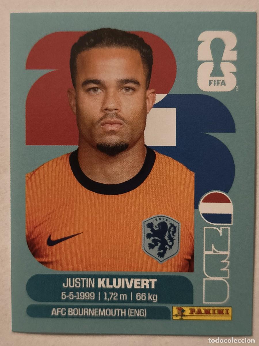 Cromos de f&uacute;tbol: #NED 16 KLUIVERT (PAISES BAJOS) MUNDIAL 2026 PANINI