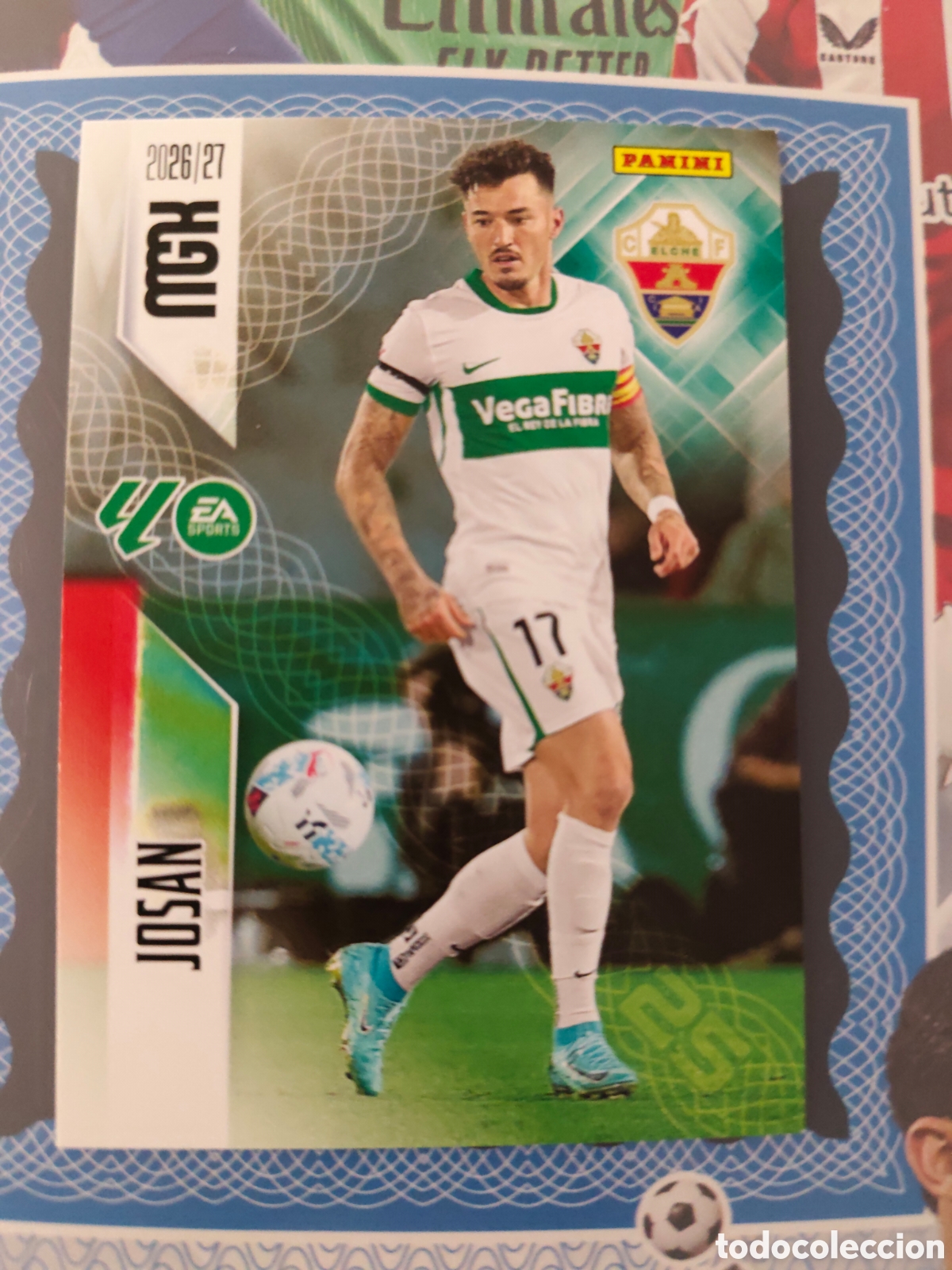 Cromos de f&uacute;tbol: MEGACRACKS 2026 2027 26 27 - PANINI - N&ordm; 157 JOSAN ELCHE