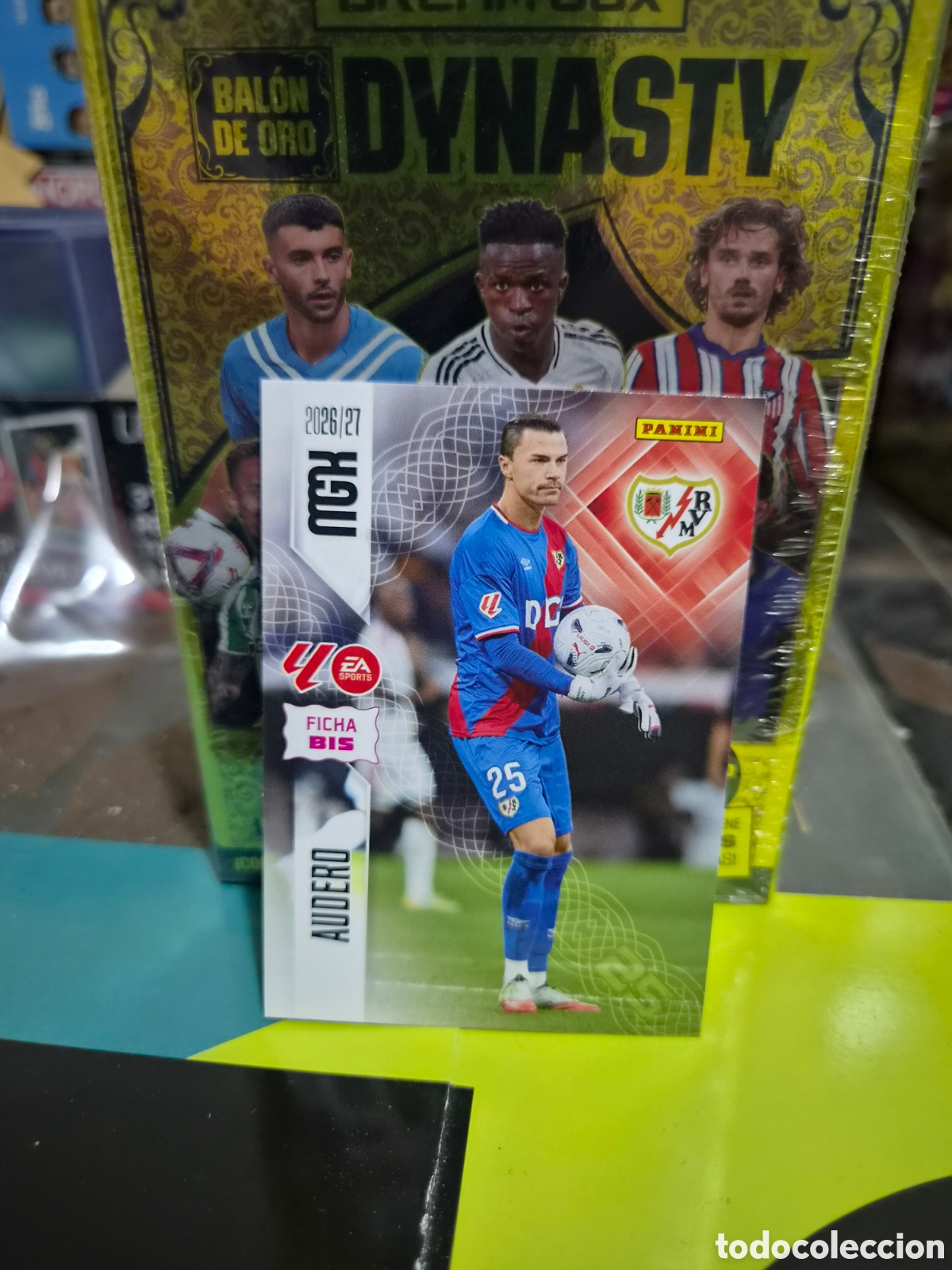 Cromos de f&uacute;tbol: N&deg;291Bis Rayo Vallecano Audero Megacracks 26/27