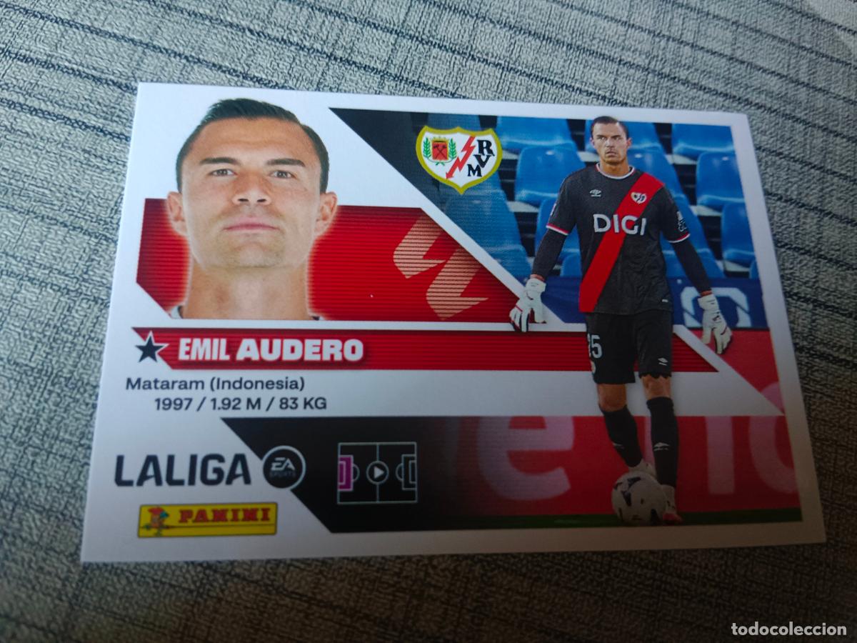 Cromos de f&uacute;tbol: TEMPORADA 2026 2027 26 27 COLOCA 4 BIS AUDERO RAYO VALLECANO 4&ordf; CUARTA EDICION NUEVO