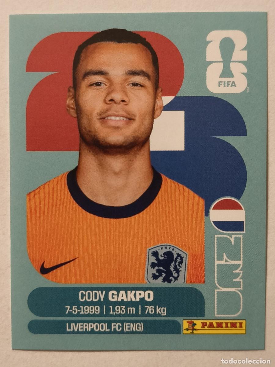 Cromos de f&uacute;tbol: #NED 20 GAKPO (PAISES BAJOS) MUNDIAL 2026 PANINI