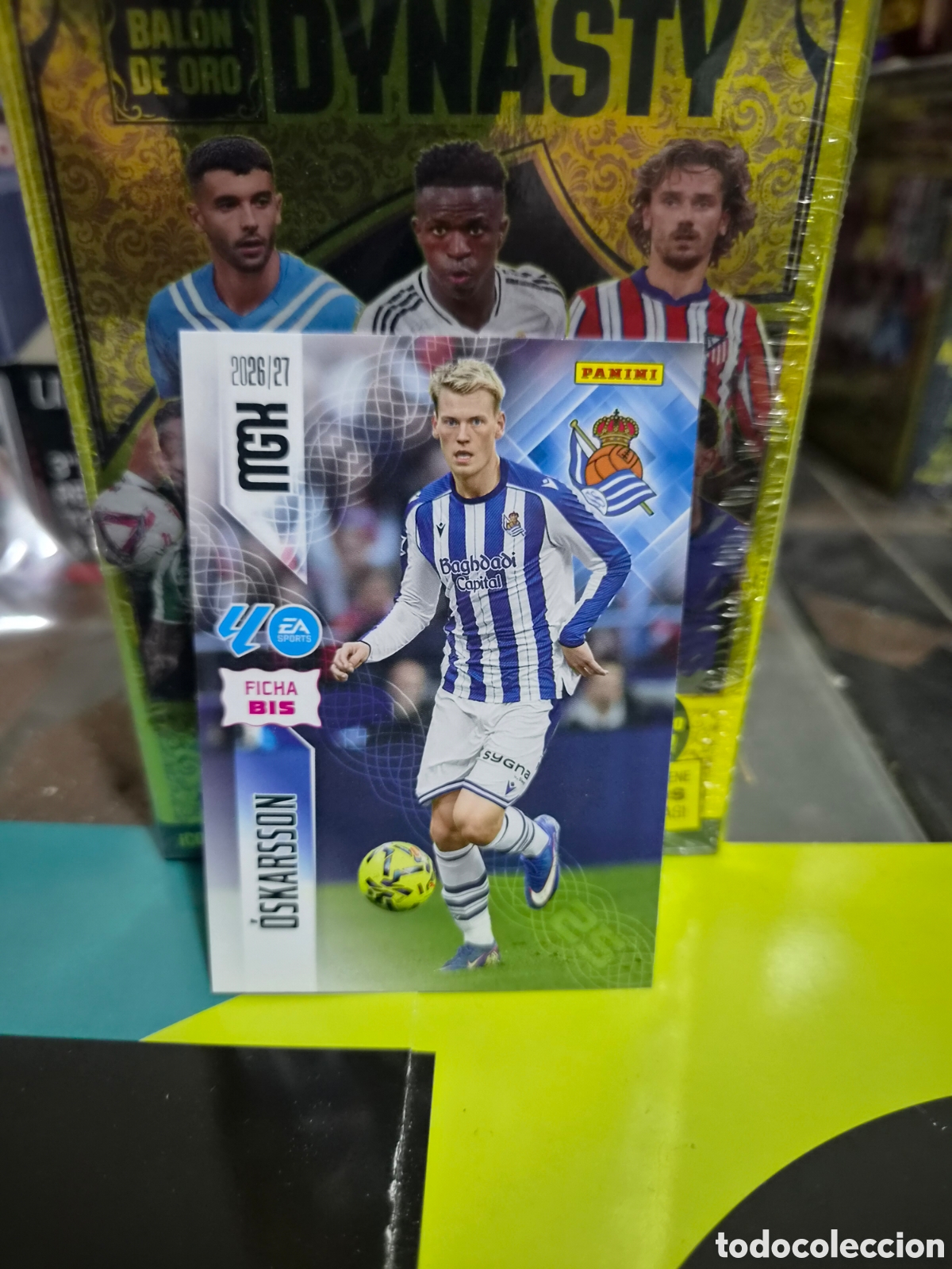 Cromos de f&uacute;tbol: N&deg;322Bis Real Sociedad Oskarsson Megacracks 26/27