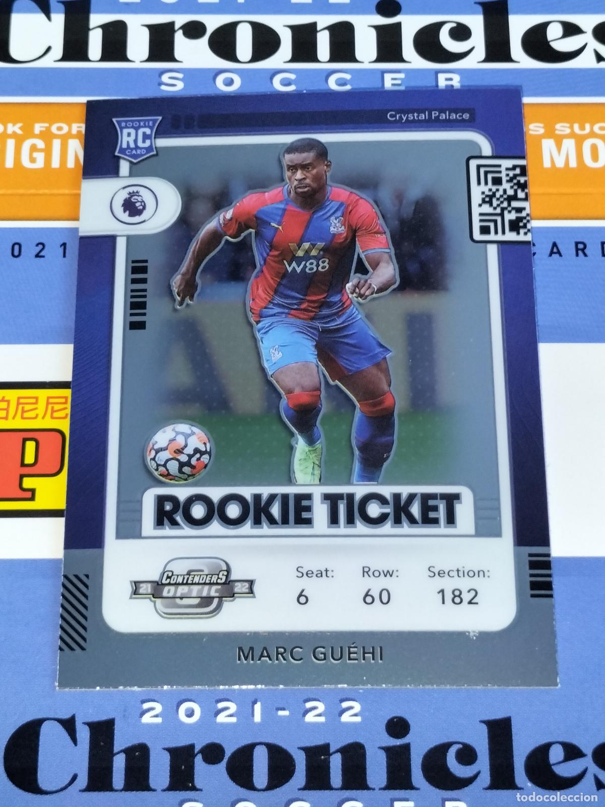 Cromos de f&uacute;tbol: 295 MARC GUEHI RC CRYSTAL PALACE CHRONICLES OPTIC PREMIER SOCCER 2021 2022 21 22 PANINI