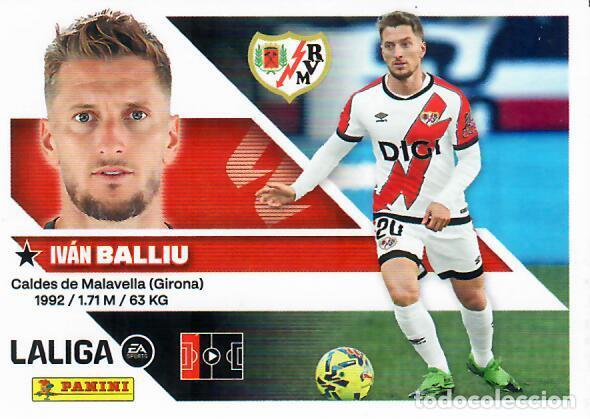 Cromos de f&uacute;tbol: CROMO PANINI LIGA ESTE 26 27 - N&ordm; 6 - BALLIU - RAYO VALLECANO