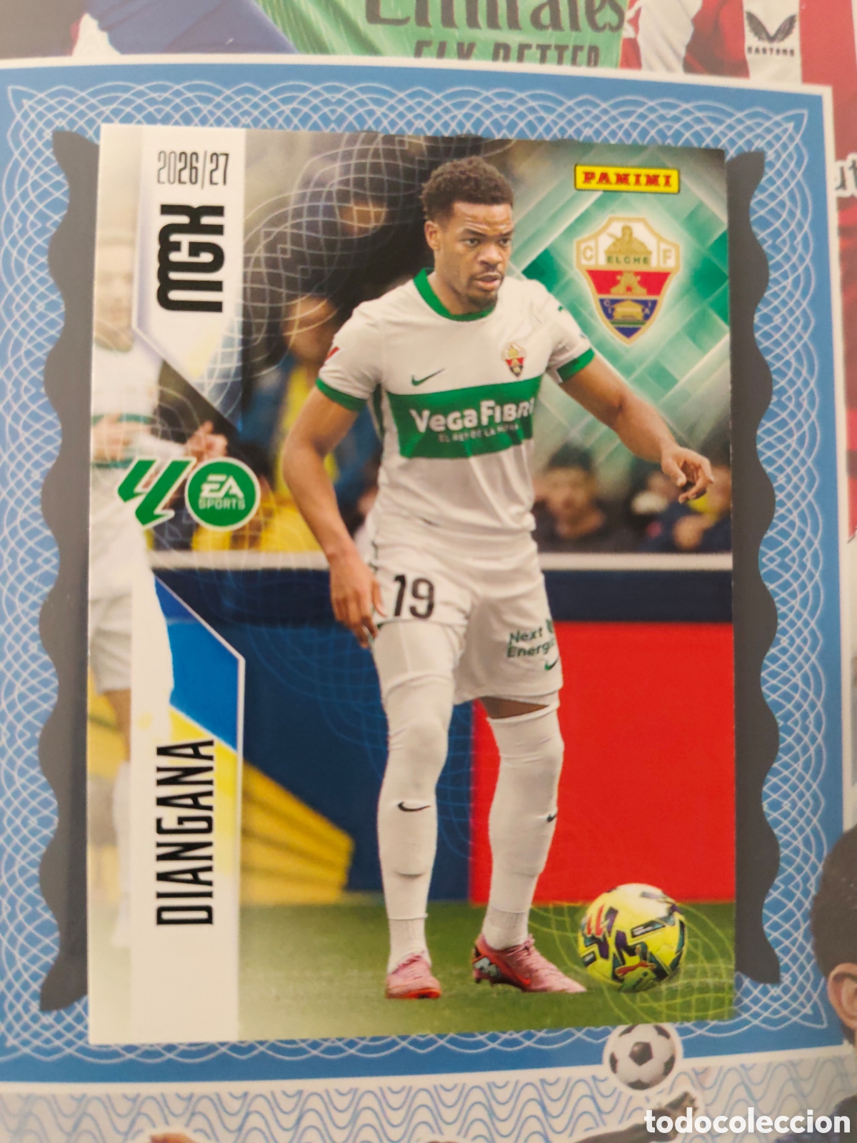 Cromos de f&uacute;tbol: MEGACRACKS 2026 2027 26 27 - PANINI - N&ordm; 1160 DIANGANA ELCHE