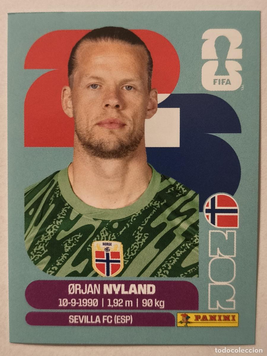 Cromos de f&uacute;tbol: #NOR 2 NYLAND (NORUEGA) MUNDIAL 2026 PANINI