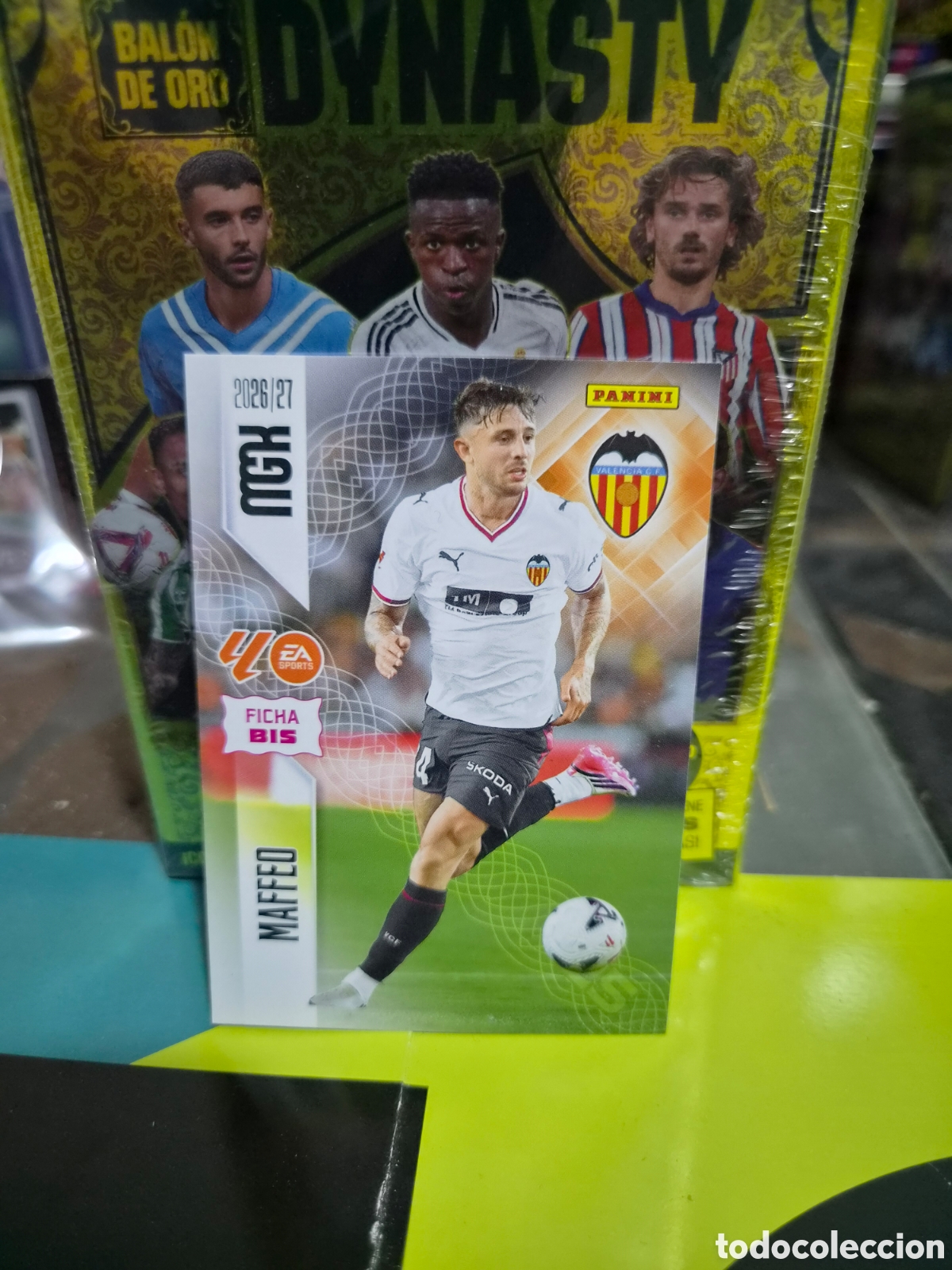 Cromos de f&uacute;tbol: N&deg;346Bis Valencia Maffeo Megacracks 26/27