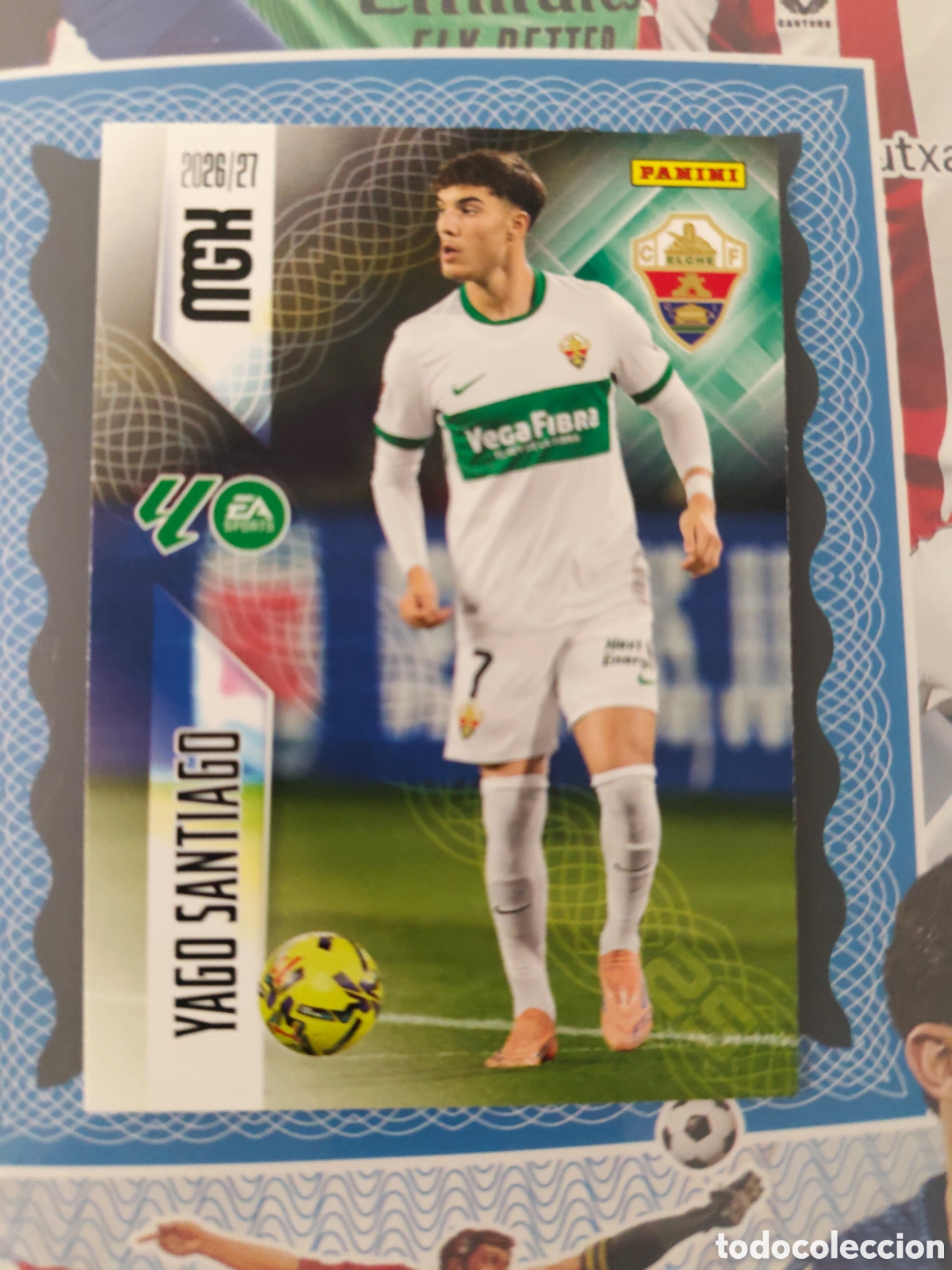Cromos de f&uacute;tbol: MEGACRACKS 2026 2027 26 27 - PANINI - N&ordm; 161 YAGO SANTIAGO ELCHE