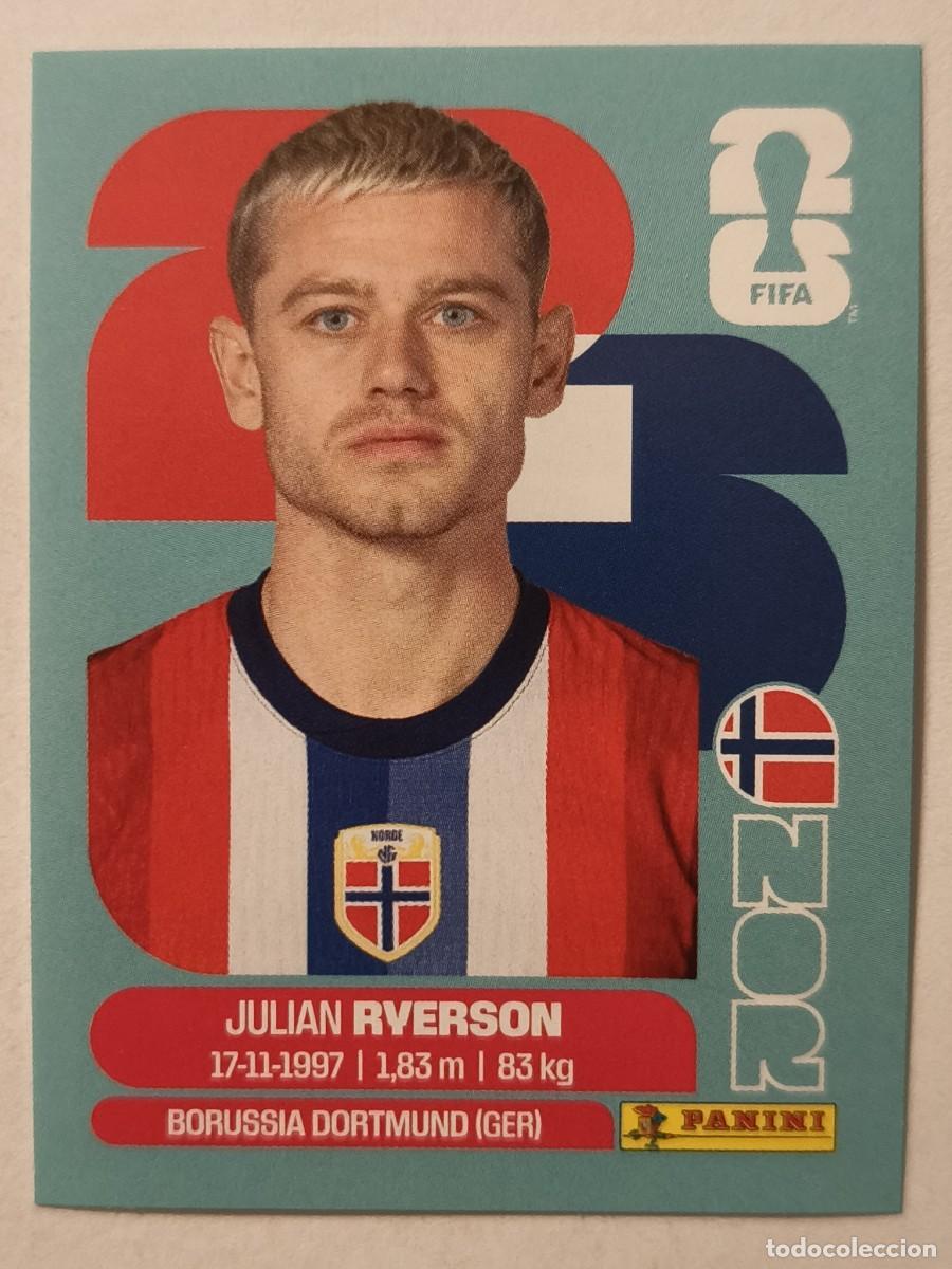 Cromos de f&uacute;tbol: #NOR 3 RYERSON (NORUEGA) MUNDIAL 2026 PANINI