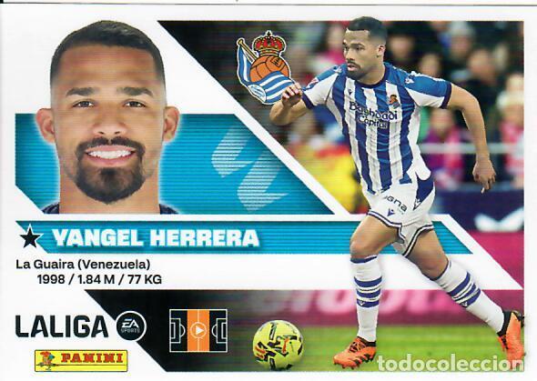 Cromos de f&uacute;tbol: CROMO PANINI LIGA ESTE 26 27 - N&ordm; 13 A - YANGEL HERRERA - R. SOCIEDAD