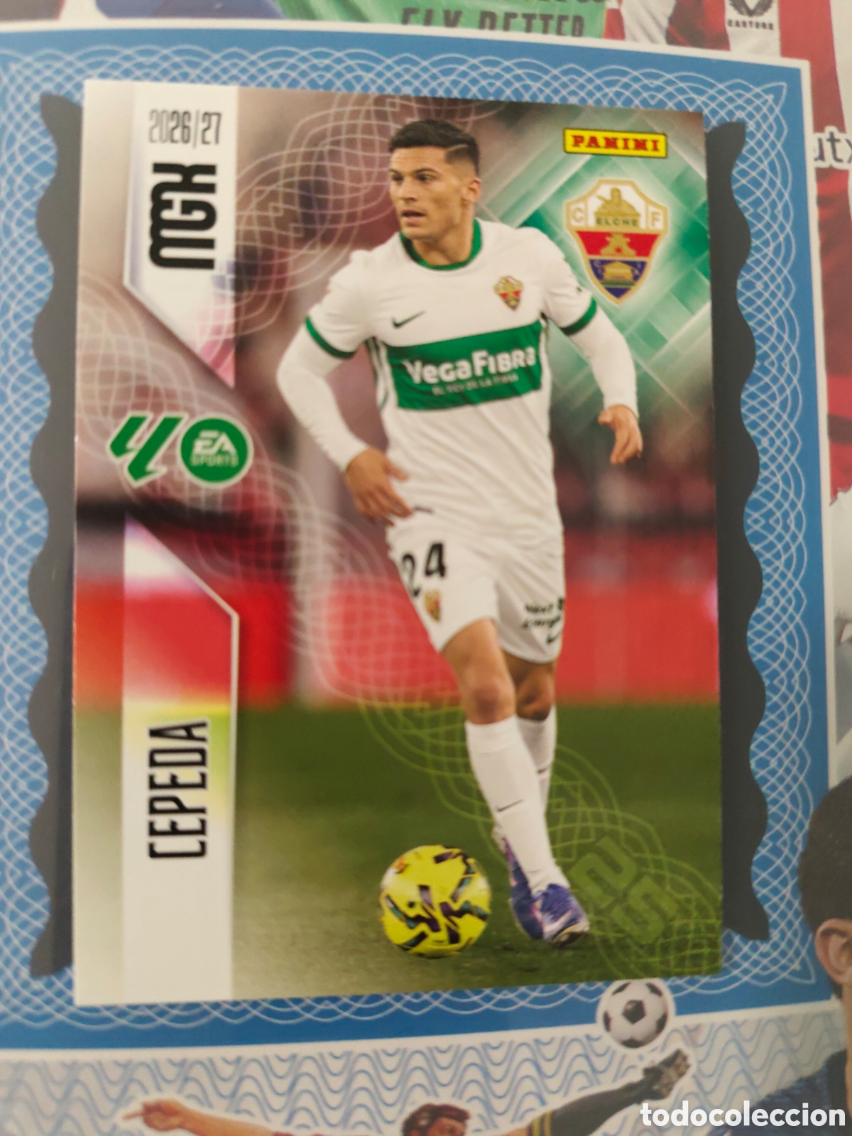 Cromos de f&uacute;tbol: MEGACRACKS 2026 2027 26 27 - PANINI - N&ordm; 162 CEPEDA ELCHE