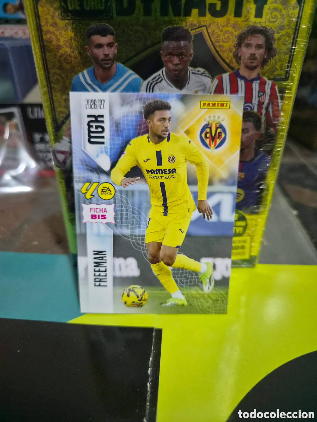 Cromos de f&uacute;tbol: N&deg;364Bis Villarreal Freeman Megacracks 26/27