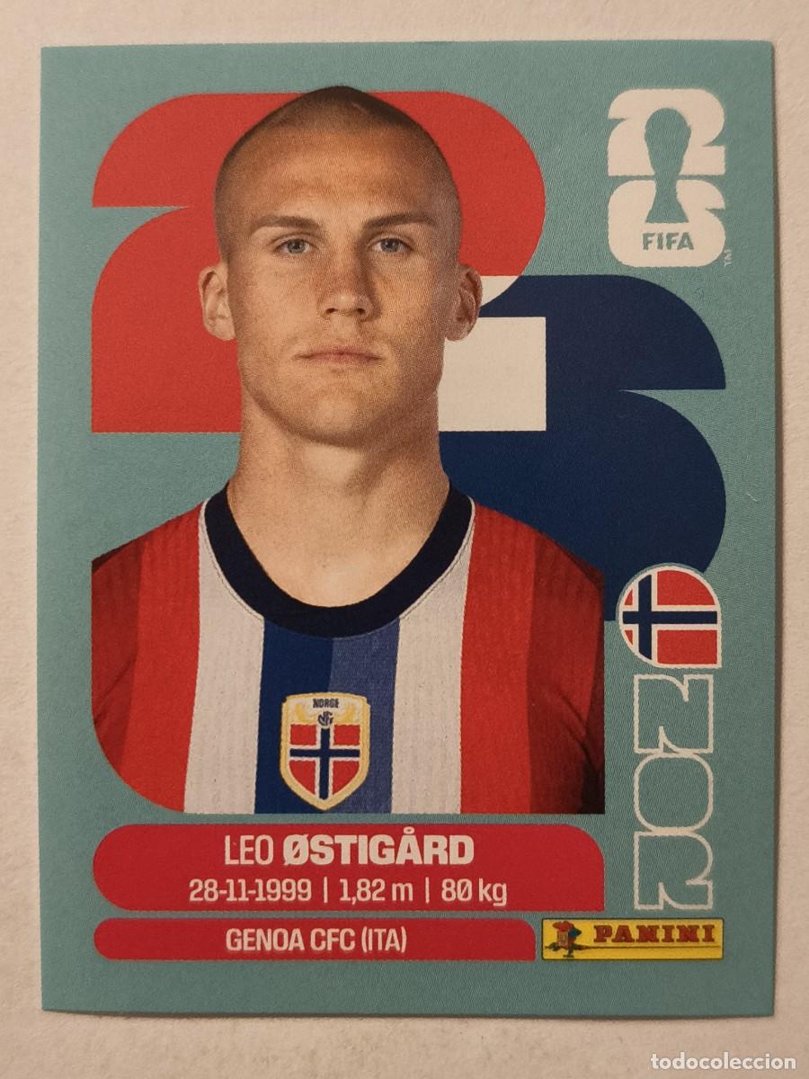 Cromos de f&uacute;tbol: #NOR 4 OSTIGARD (NORUEGA) MUNDIAL 2026 PANINI