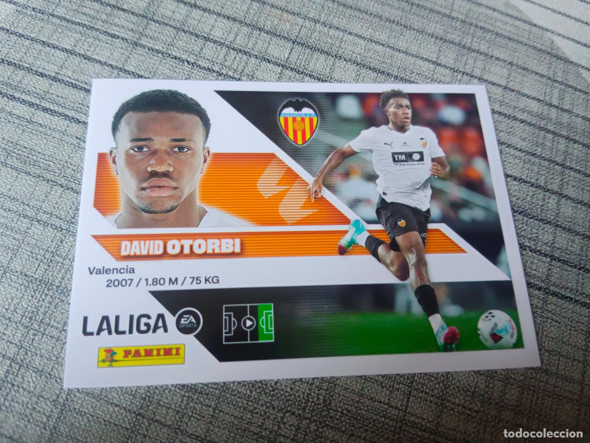 Cromos de f&uacute;tbol: TEMPORADA 2026 2027 26 27 COLOCA 18 BIS OTORBI VALENCIA 4&ordf; CUARTA EDICION NUEVO